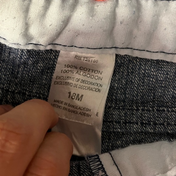 Girls Fun Embroidered Jean Shorts Overall Bundle - Picture 10 of 10